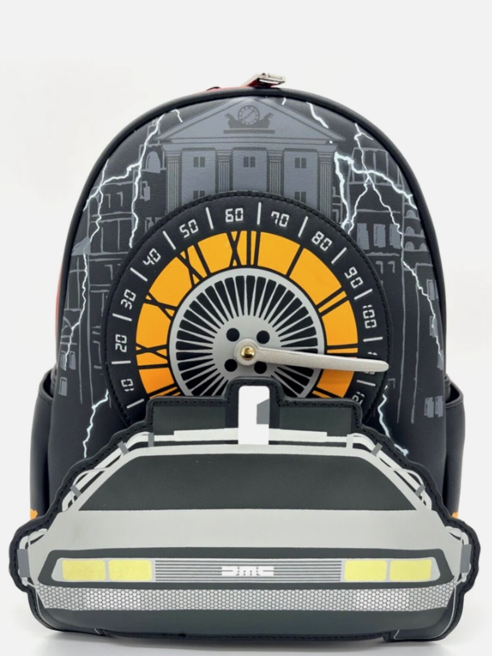 EUC Universal Studios exclusive Back to the Future Loungefly Backpack